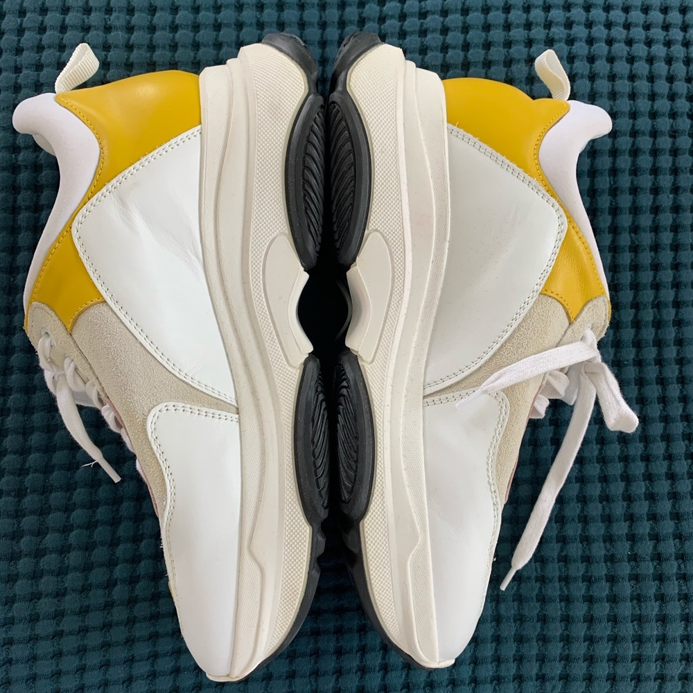 Steve Madden Leather Platform Sneakers